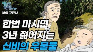 한번 마시면 3년 젊어지는 신비의 우물물 [절따라 전설따라 부여 고란사 편]