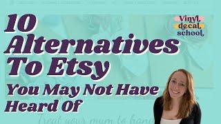 10 Etsy Alternatives You May Not Have Heard Of // Where To Sell Online