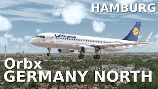 [FSX] Orbx FTX GERMANY NORTH (NEW SCENERY!!) - Landing at Hamburg Airport