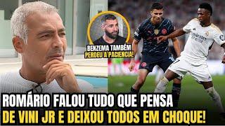 NOSSA! OLHA AS INCRÍVEIS PALAVRAS DE ROMÁRIO HOJE DEPOIS QUE VINI JR PERDEU A BOLA DE OURO!!