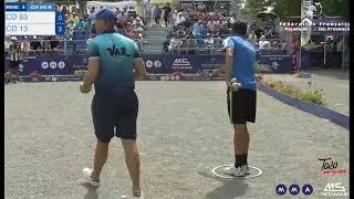 Petanque 2024, Dylan Rocher vs COGNARD MARC