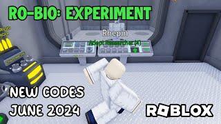 Roblox Ro-Bio: Experiment New Codes June 2024