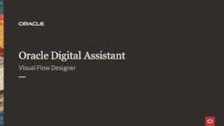 ODA Oracle Digital Assistance #Oracle #Digital #assistance