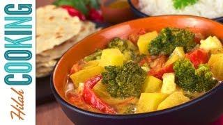 How to Make Quick Vegetable Curry | Hilah Cooking Ep 11