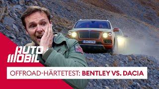 Gefährlichste Straße Europas - BENTLEY BENTAYGA vs. DACIA DUSTER vs. ALFA ROMEO STELVIO | auto mobil