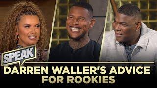 Darren Waller talks Pete Carroll coaching Raiders, advice for NFL rookies & McBride's deal | SPEAK