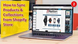 How to Sync products vs Collections from Shopify Store