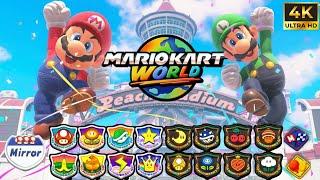 Mario Kart World - Full Game Walkthrough 400% | All Grand Prix & Knockout Mode + Mirror Mode (4K)