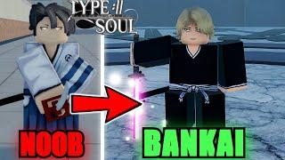 Going From Noob To BANKAI WEIGHT Izuru Kira In Type Soul...(Roblox)