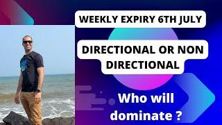 Weekly expiry   Directional or Non directional day   ??