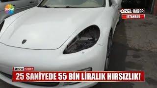 25 saniyede 55 bin liralık hırsızlık!