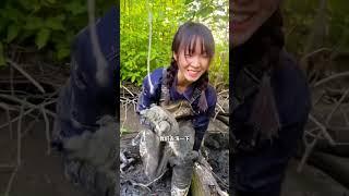 幺妹花500元包下奶奶荒五六年的鱼塘，里面究竟能出多少大货？ #乡村生活 #funny #农村生活