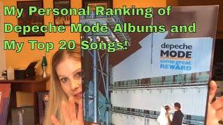 Depeche Mode Albums Ranking | Top 20 Songs | Vinyl Record Collection