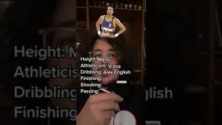 Creating an NBA Player with Legends Filter
