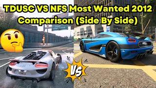 Need For Speed Most Wanted 2012 VS Test Drive Unlimited Solar Crown Graphics Comparison