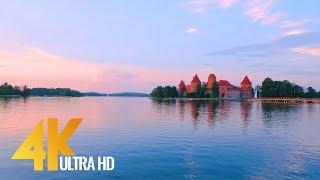 Incredible Beauty of Lithuanian Nature - 4K Relaxation Video with Nature Sounds