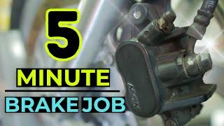 Quick and EASY brake service : Honda NC700