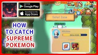 Pocket Pixel/League Unite - How To Enter Safari Zone, Time Limit, How to Catch Supreme Pokemon