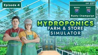 Hydroponics Farm & Store Simulator - We Sell Produce That's NOT Green!  Episode 4