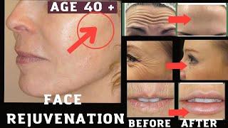 Age 40+| Face Rejuvenation | Reverse Aging, Fix Face Wrinkles|Lift Sagging skin