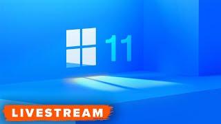 Microsoft Windows 11 Reveal Event - Livestream