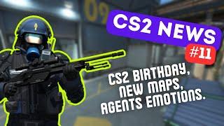 New agent animations | CS2 BIRTHDAY update | New skins.️