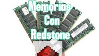 Memorias en Minecraft Con Redstone