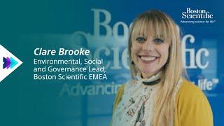 Meet Clare Brooke, ESG Lead for Boston Scientific EMEA