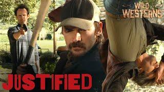 Justified | Boyd Goes To Bat For Raylan (ft. Timothy Olyphant) | Wild Westerns