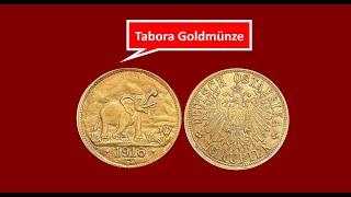 Wertvolle Goldmünze der Deutschen Kolonien - 15 Rupien 1916 Tabora in Deutsch-Ostafrika