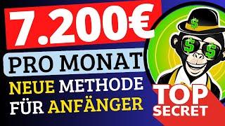 7.200€ pro Monat ohne dein Gesicht zu zeigen! Online Geld verdienen für Anfänger ohne Startkapital