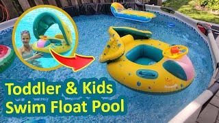 Baby Pool Float Review - Baby Float for Swimming - Best Baby Pool Float with Inflator Pump