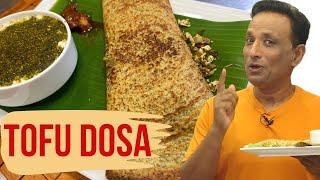 Ghee-Kissed Dosa of Moog Dal GETS A STUFFING MAKEOVER! (Protein Packed & Delicious)Tofu veg Scramble