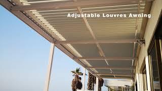 Awnmaster Cape Adjustable Louvre Awnings