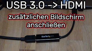 StarTech.com USB 3.0 auf HDMI Adapter verbinden