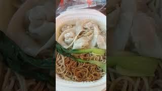 港式鮮蝦雲吞撈麵 #全家便利店 #微波食品