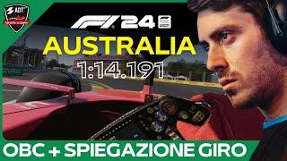 F1 24 AUSTRALIA Esports Hotlap - COCKPIT CAM + Spiegazione Giro  (1:14.191) - Daniele Haddad