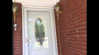 Fullview Storm Door Install -Andersen 2000 Series