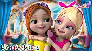 Princess Beauty Salon | Princess Makeup Song | Princess Songs - Wands & Wings