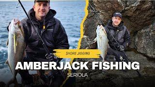 Shore jigging - Amberjack fishing (Seriola)