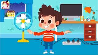 Electrical safety song | Good habits song | z-zap | Nursery rhymes | REDMON Kids Songs