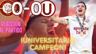 Los Últimos Minutos de Chankas vs Universitario | Universitario Campeón 2024