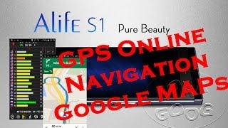 Blackview Alife S1  MTK6732 1.5 GHz 5.5 inch HD -- GPS Online Navigation (Deutsch)