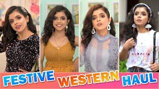  DIWALI *WESTERN* SHOPPING Haul for *DURGA PUJA*  | Meesho | Munna Unplugged #SahiSahiLagayaHai