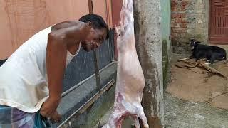 Amazing Goat Cutting Cleaning Skills | Mutton Cutting Excellent Food | Goat Cutting Bangladesh