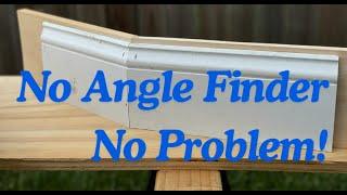 Mitering Angles without an Angle Finder....99.9% of People Need to Learn This