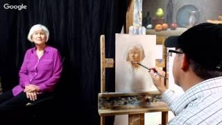 Casey Childs Live Painting Demo at Principle Gallery