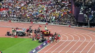 London 2012 - 800 m : David Rudisha 1'40"91