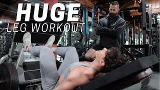 Bodybuilding Leg Workout w IFBB Pros Tefani Wellness, Mel Figure and Joe Bennett Hypertrophy Coach