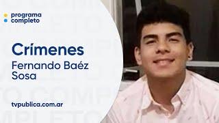 Caso Fernando Baéz Sosa - Crímenes